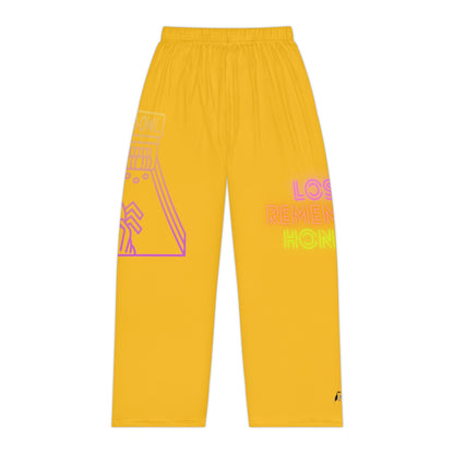 Women's Pajama Pants: Bowling Yellow