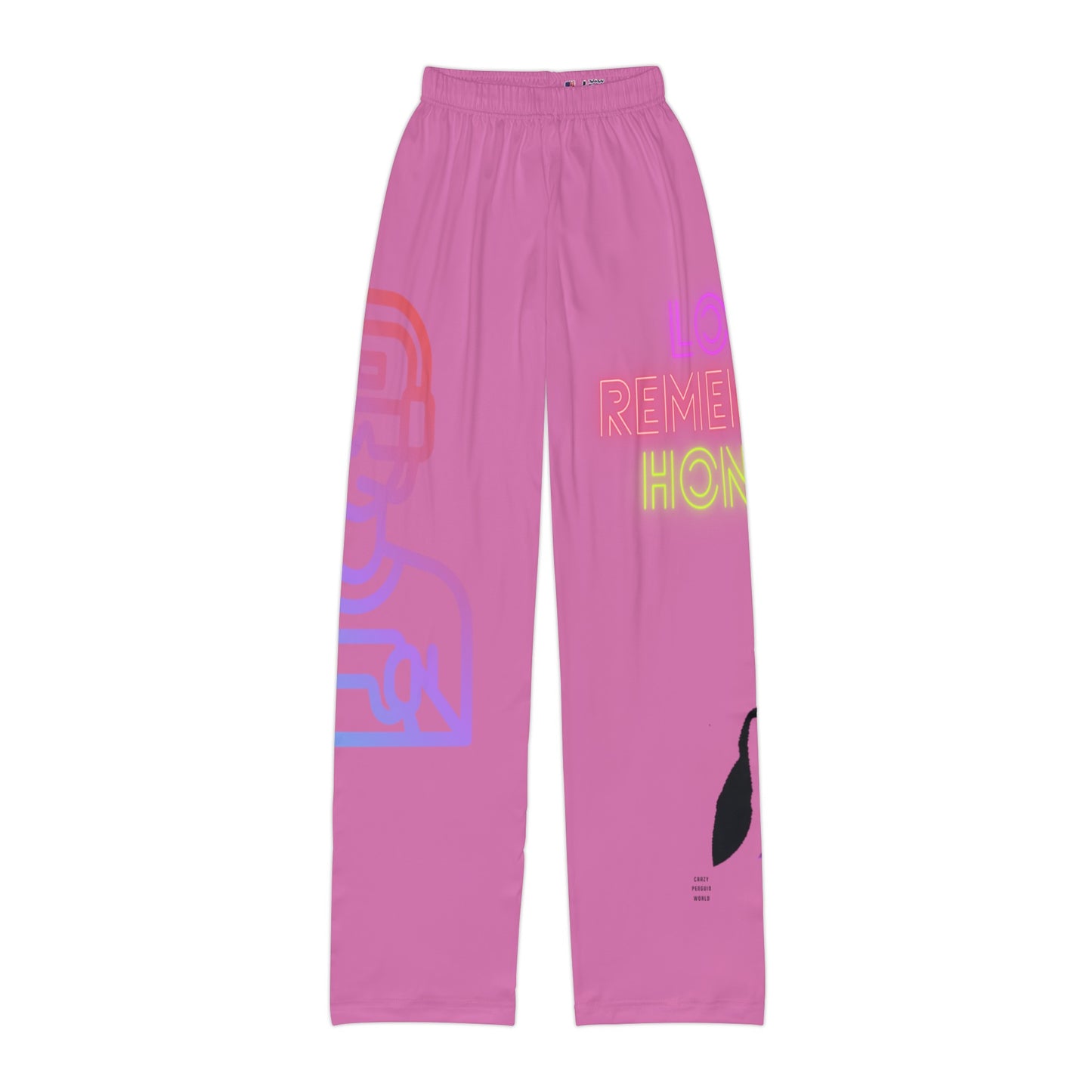 Kids Pajama Pants: Gaming Lite Pink