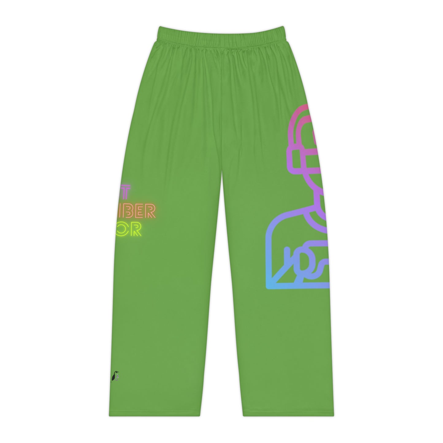 Women's Pajama Pants: Gaming Green