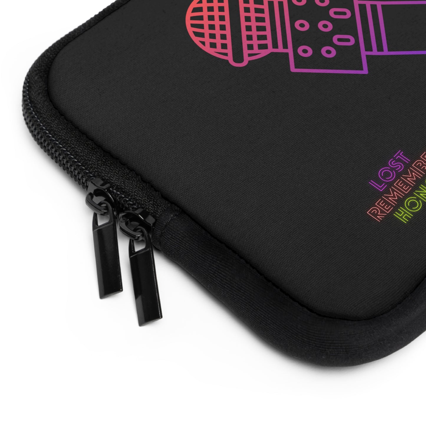 Laptop Sleeve: Music Black