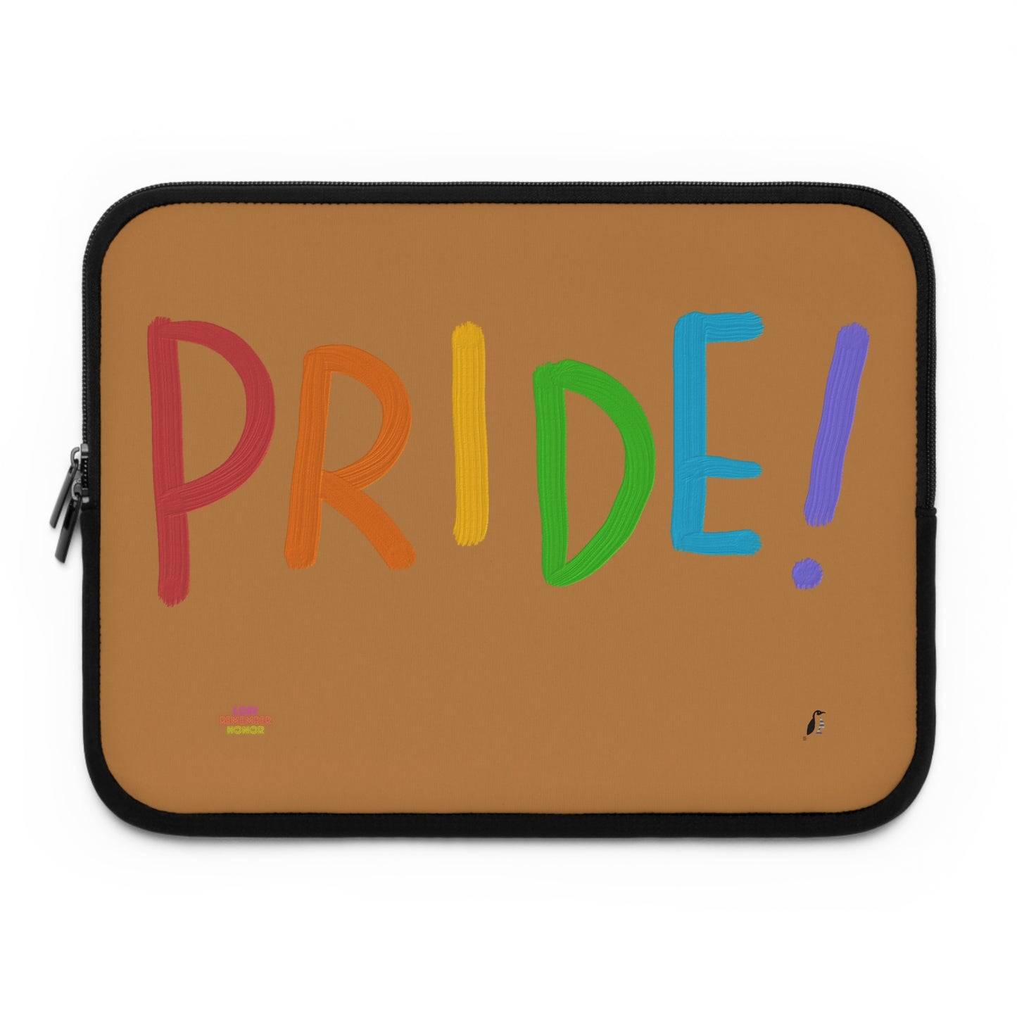 Laptop Sleeve: LGBTQ Pride Lite Brown