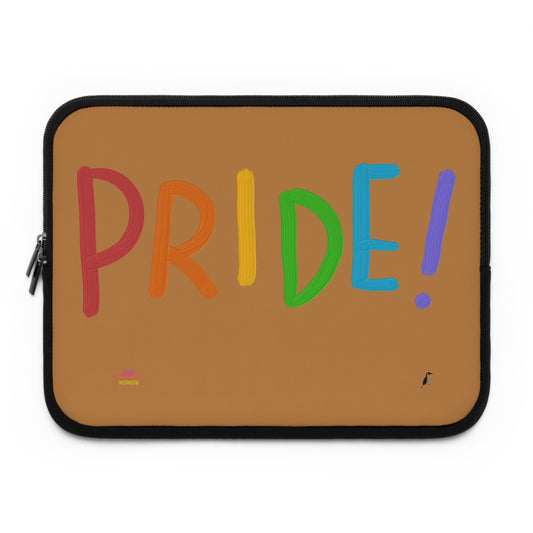 Laptop Sleeve: LGBTQ Pride Lite Brown