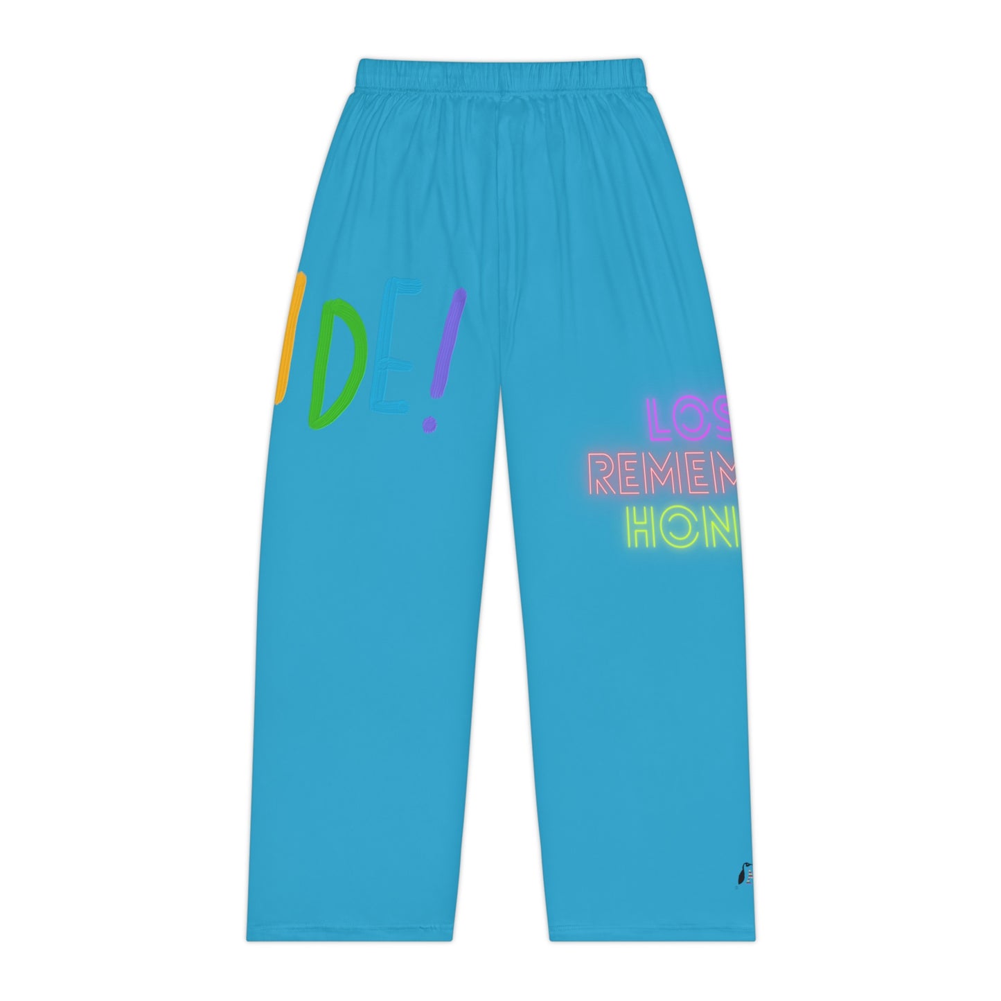 Women's Pajama Pants: LGBTQ Pride Turquoise