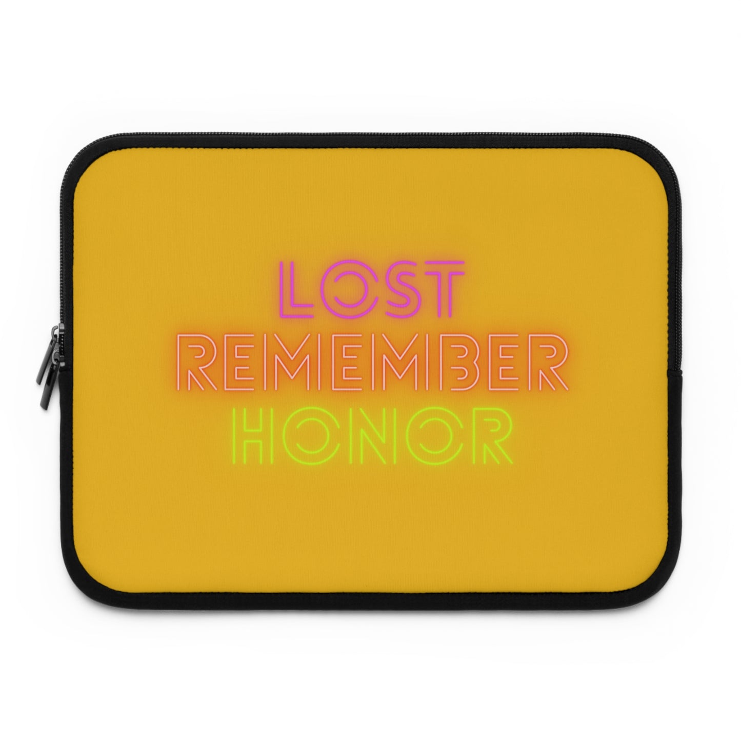 Laptop Sleeve: Lost Remember Honor Yellow