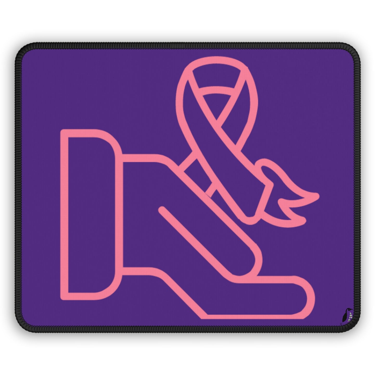 Gaming Mouse Pad: Fight Cancer Purple