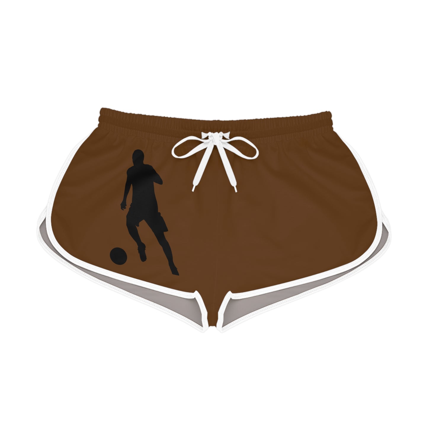 Women's Relaxed Shorts: Soccer Brown