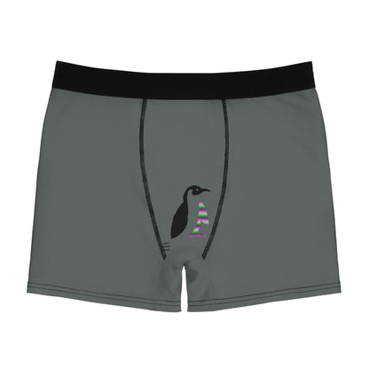 Men's Boxer Briefs: Volleyball Dark Grey