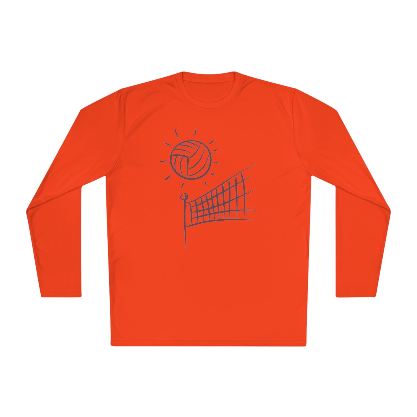 Lightweight Long Sleeve Tee: Volleyball #1