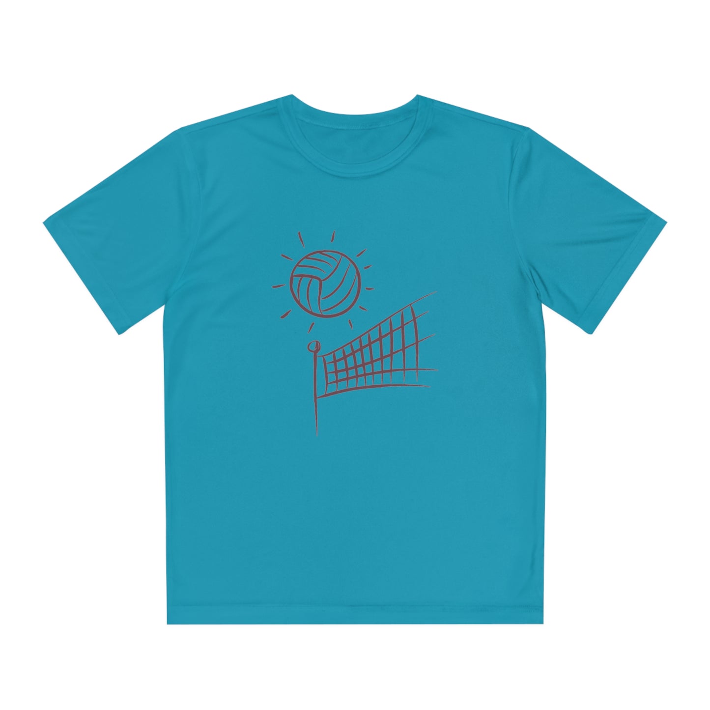 Youth Competitor Tee #2: Volleyball 