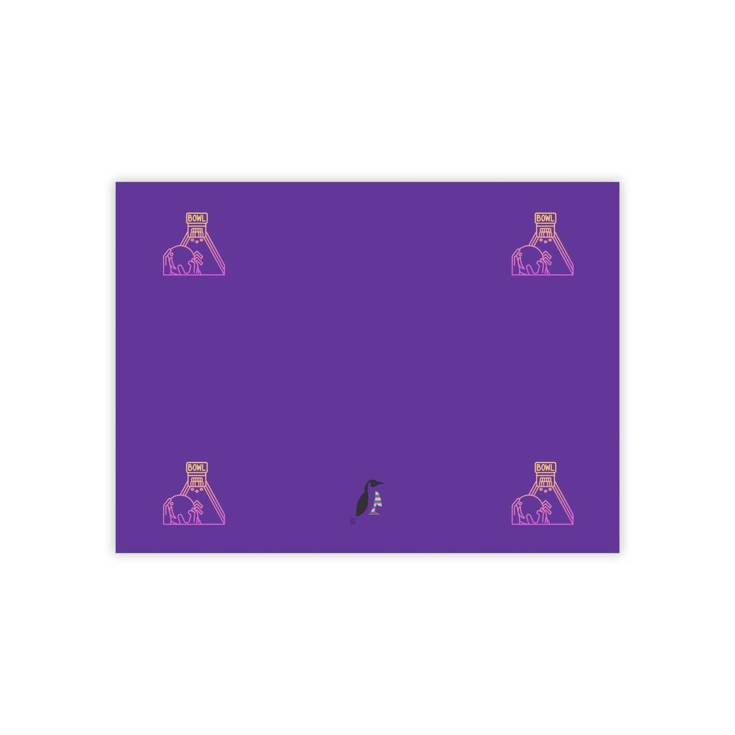 Post-it® Note Pads: Bowling Purple