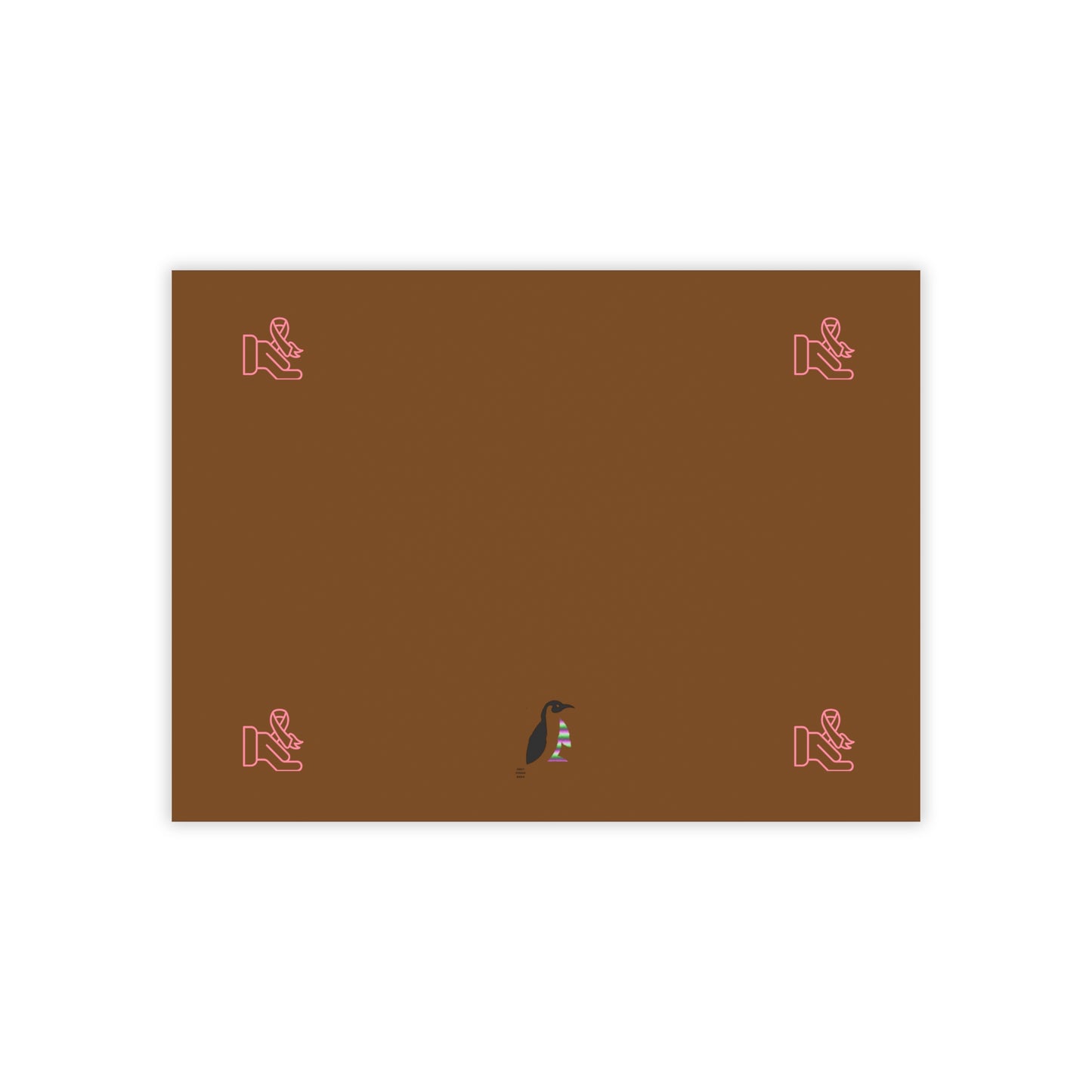 Post-it® Note Pads: Fight Cancer Brown