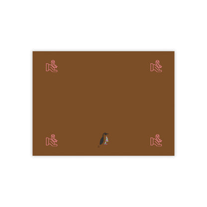 Post-it® Note Pads: Fight Cancer Brown