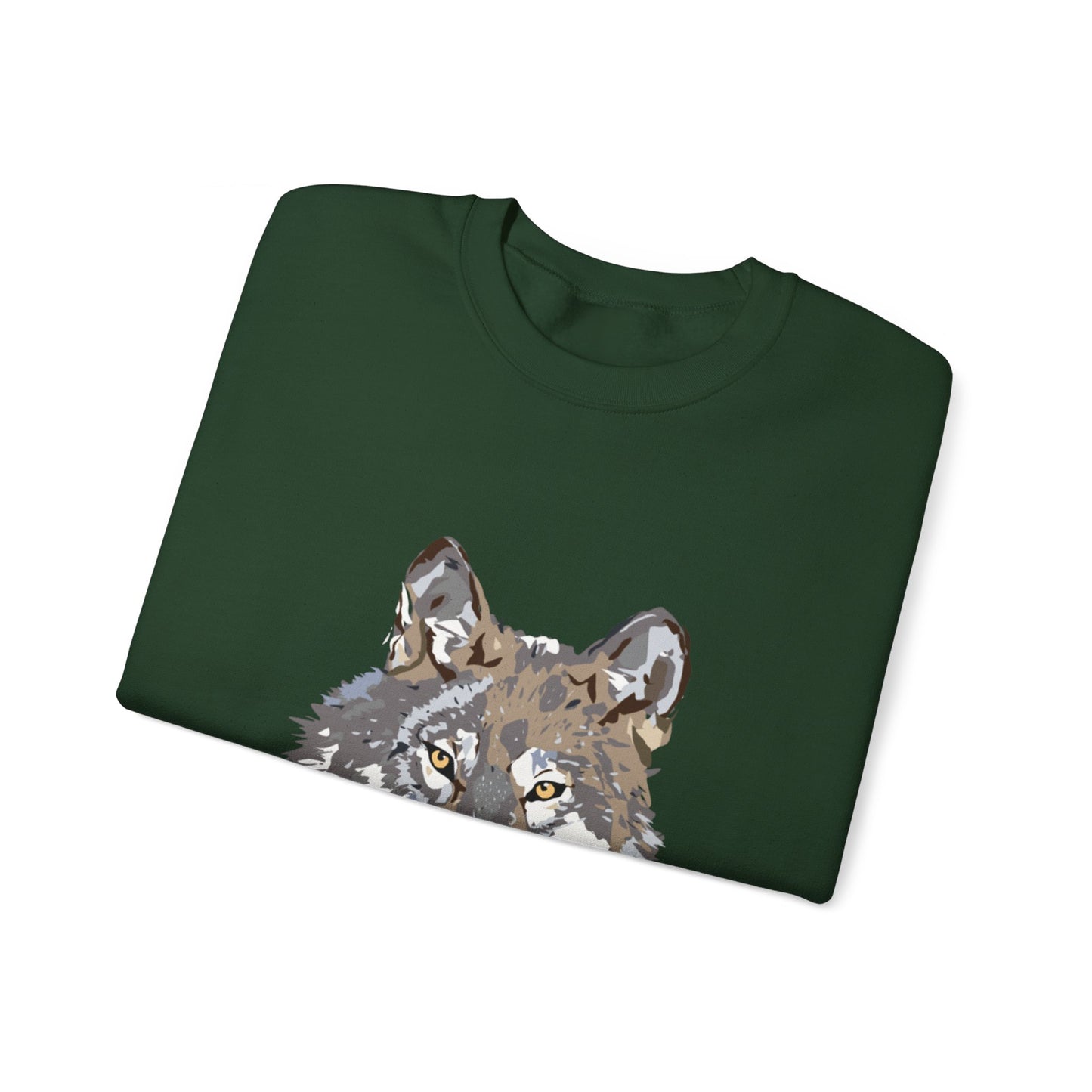 Heavy Blend™ Crewneck Sweatshirt: Wolves #1