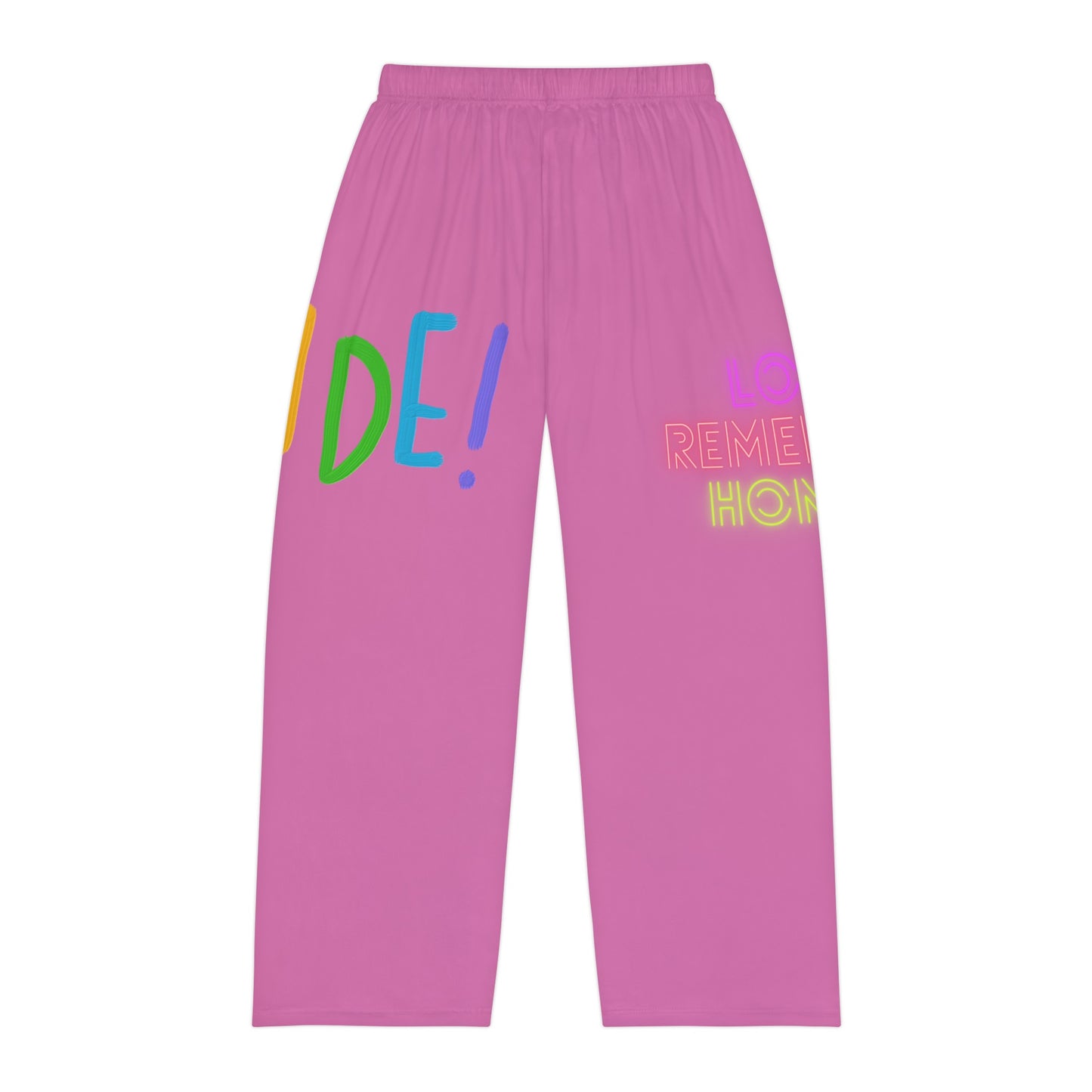 Men's Pajama Pants: LGBTQ Pride Lite Pink