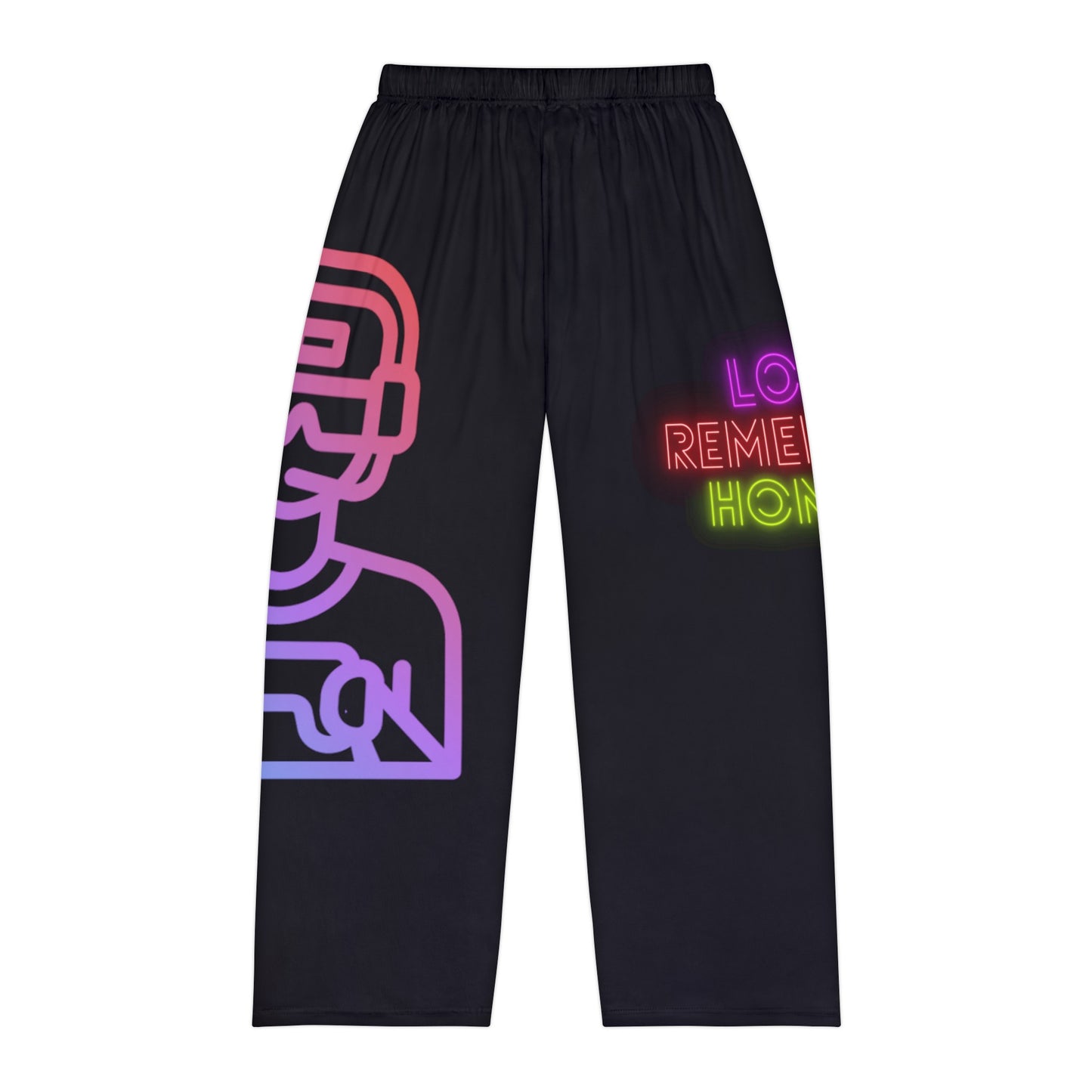 Men's Pajama Pants: Gaming Black