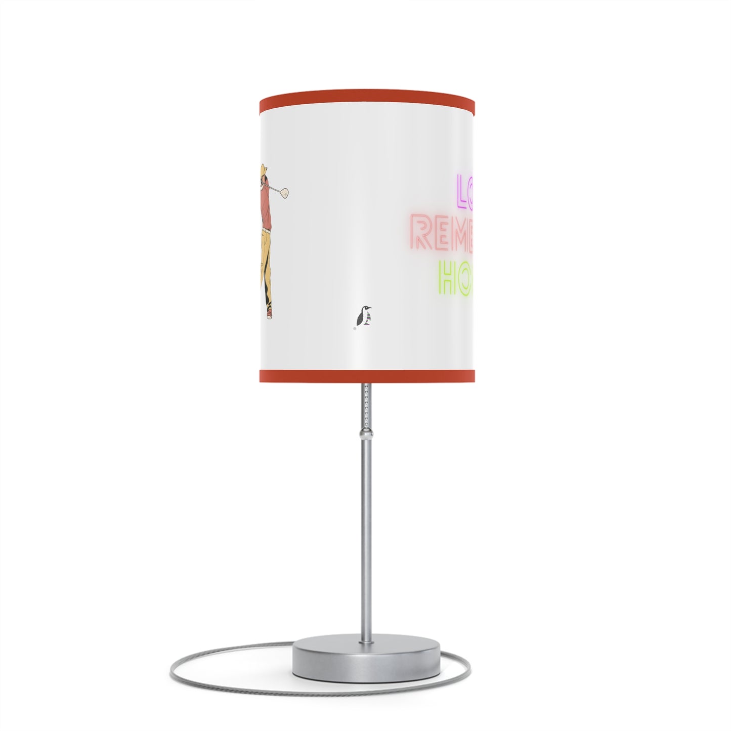 Lamp on a Stand, US|CA plug: Golf White 