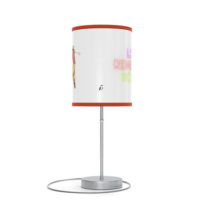 Lamp on a Stand, US|CA plug: Golf White 