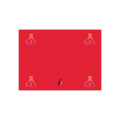 Post-it® Note Pads: Bowling Dark Red