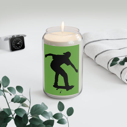 Scented Candle, 13.75oz: Skateboarding Green
