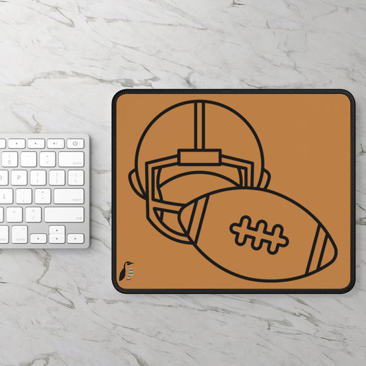 Gaming Mouse Pad: Football Lite Brown
