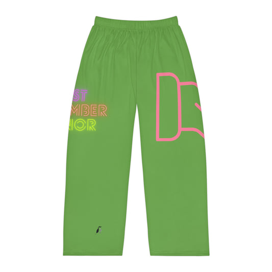 Men's Pajama Pants: Fight Cancer Green