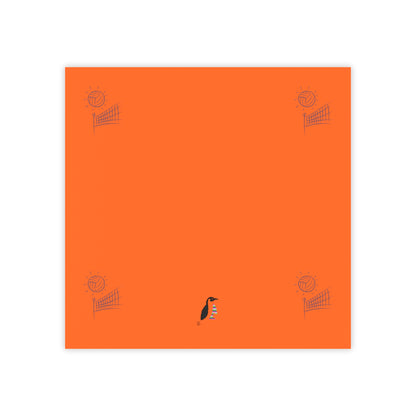 Post-it® Note Pads: Volleyball Orange