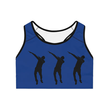 Sports Bra: Dance Dark Blue