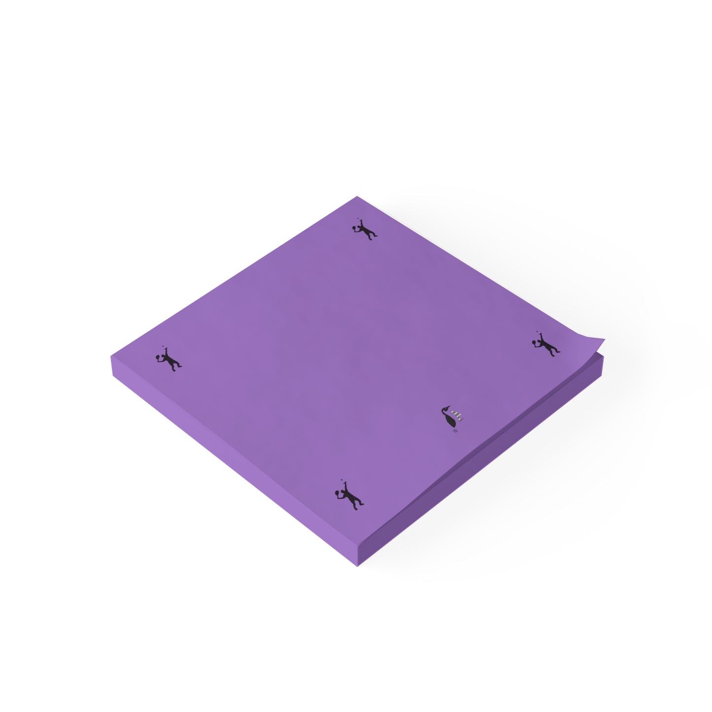 Post-it® Note Pads: Tennis Lite Purple