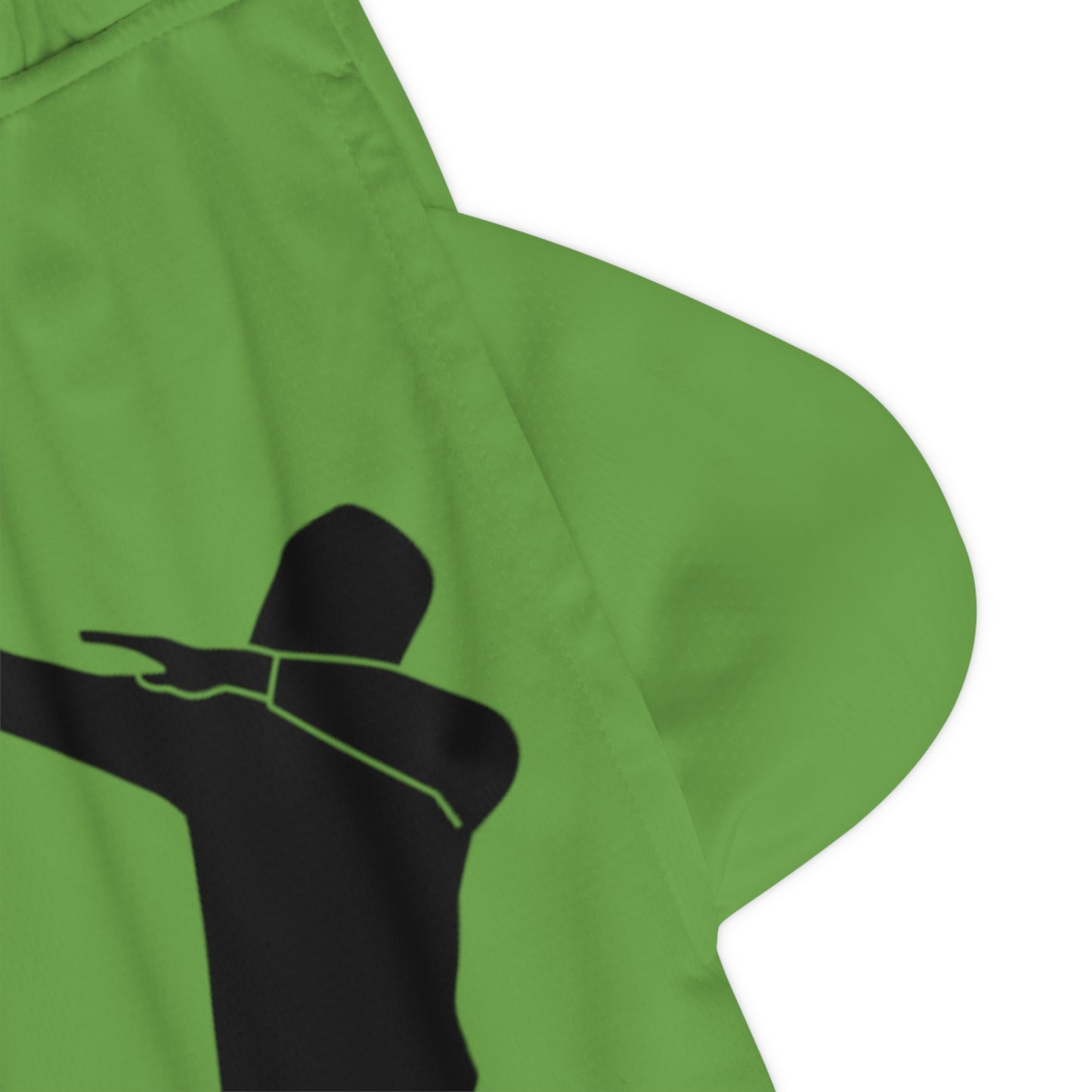 Basketball Rib Shorts: Dance Green