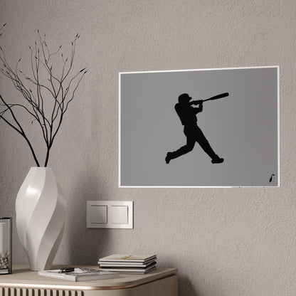 Gloss Posters: Baseball Grey