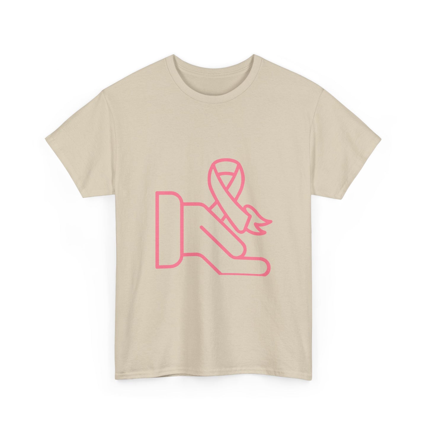 Heavy Cotton Tee: Fight Cancer #1