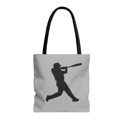 Tote Bag: Baseball Lite Grey