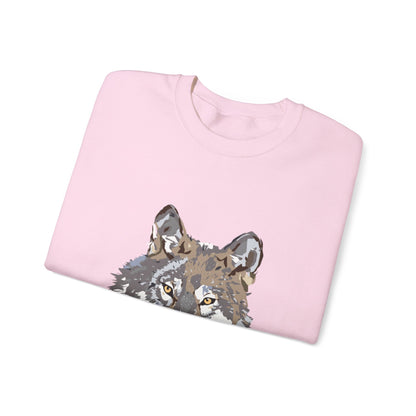 Heavy Blend™ Crewneck Sweatshirt: Wolves #2