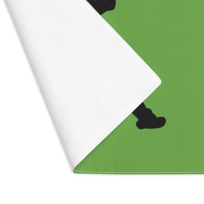 Placemat, 1pc: Baseball Green