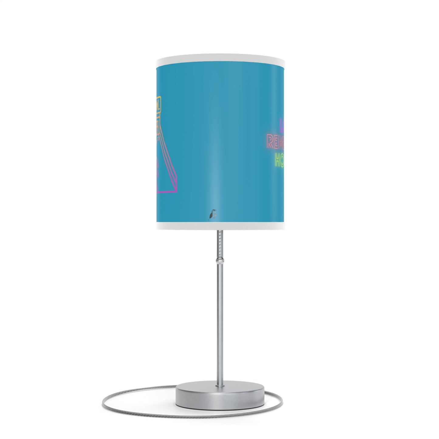 Lamp on a Stand, US|CA plug: Bowling Turquoise