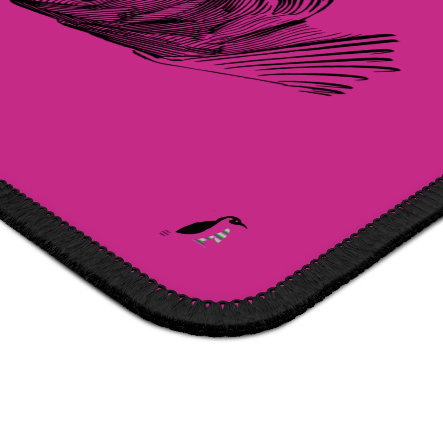 Gaming Mouse Pad: Writing Pink