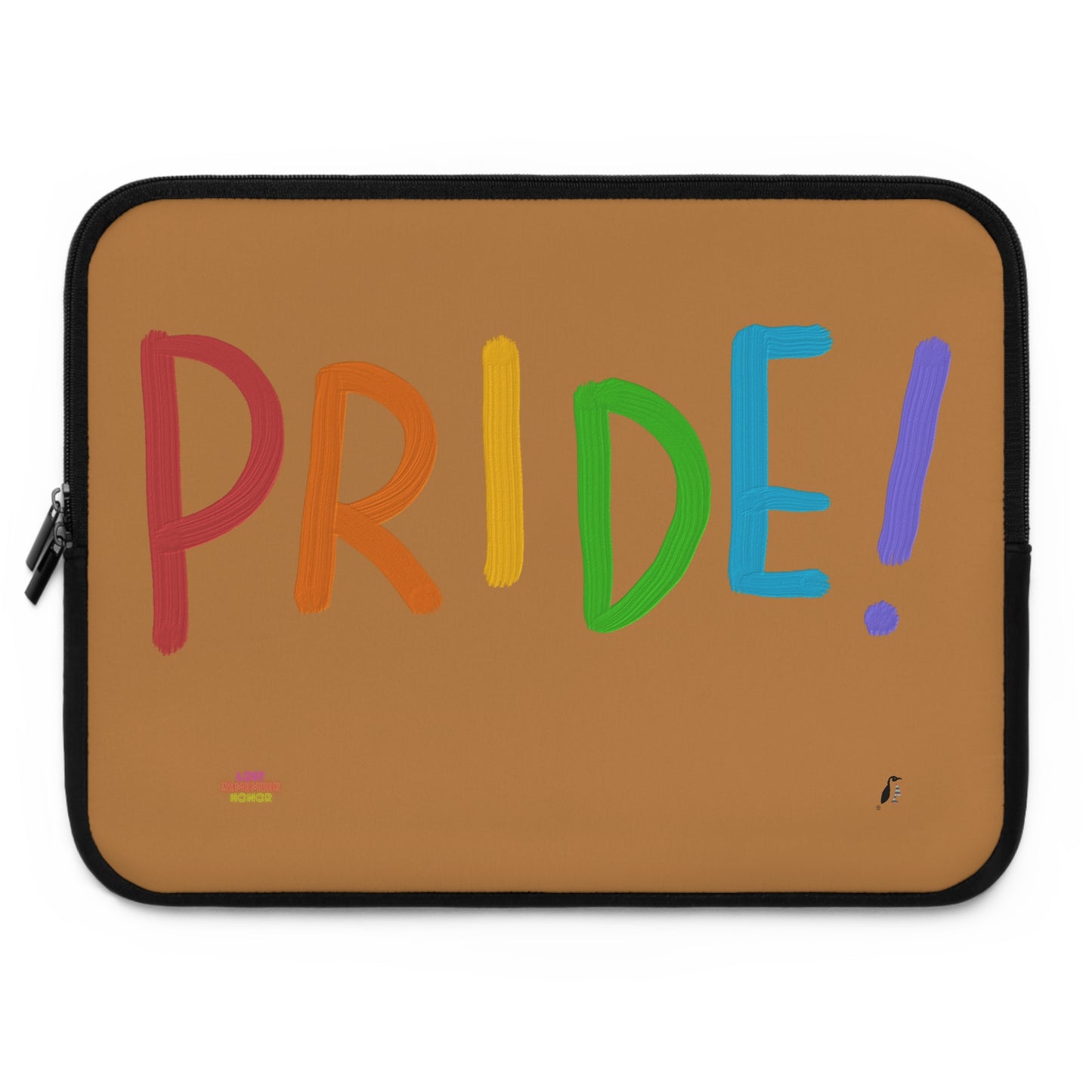 Laptop Sleeve: LGBTQ Pride Lite Brown