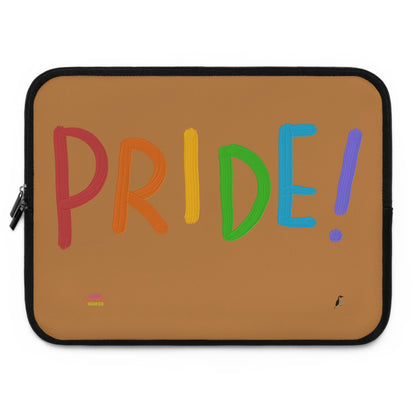 Laptop Sleeve: LGBTQ Pride Lite Brown