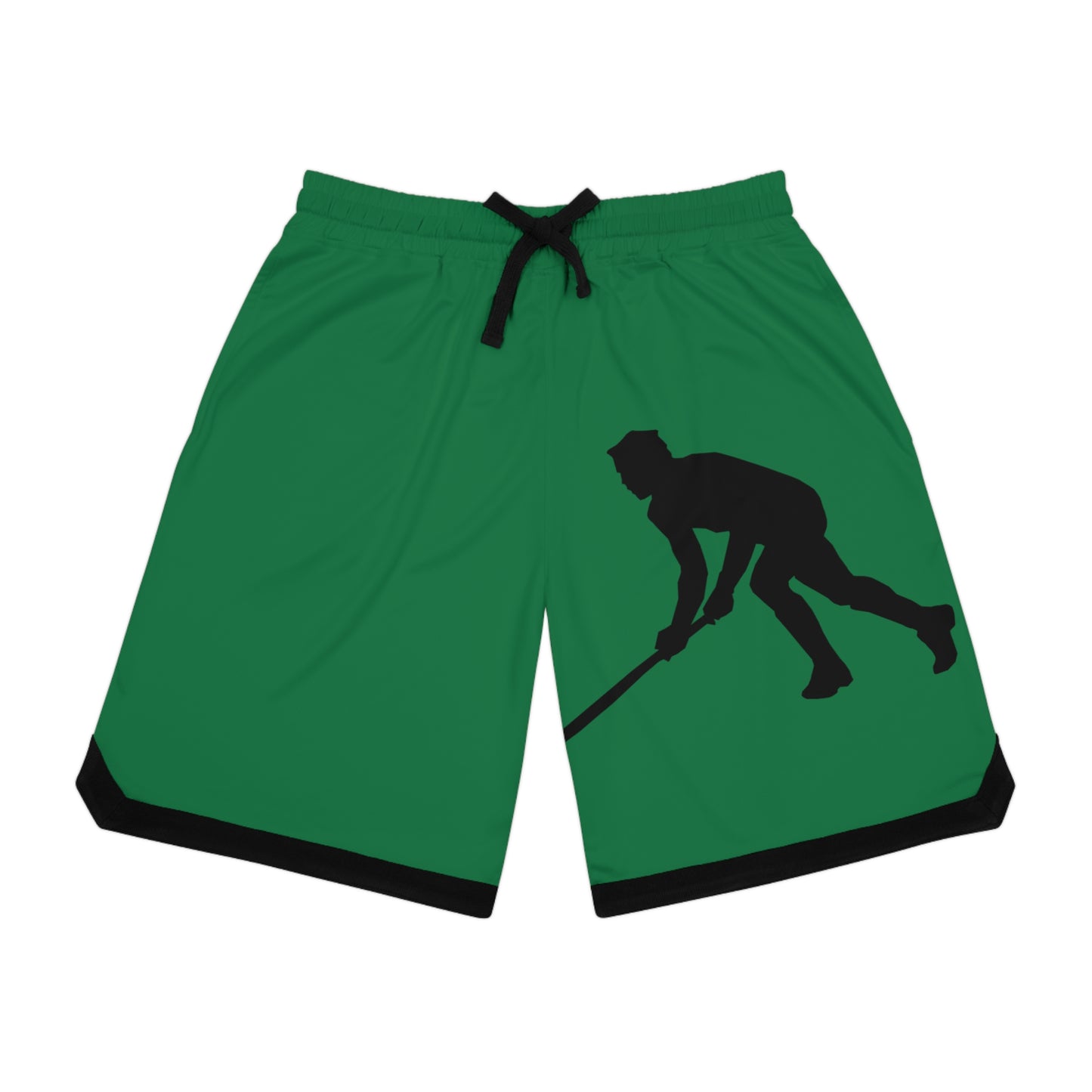 Basketball Rib Shorts: Hockey Dark Green