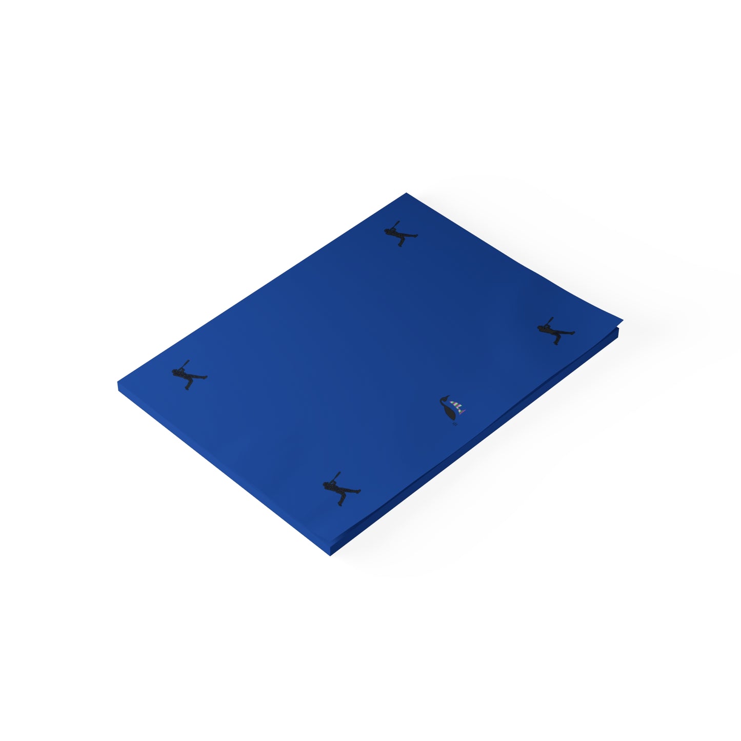 Post-it® Note Pads: Baseball Dark Blue