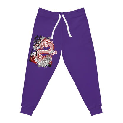 Athletic Joggers: Dragons Purple