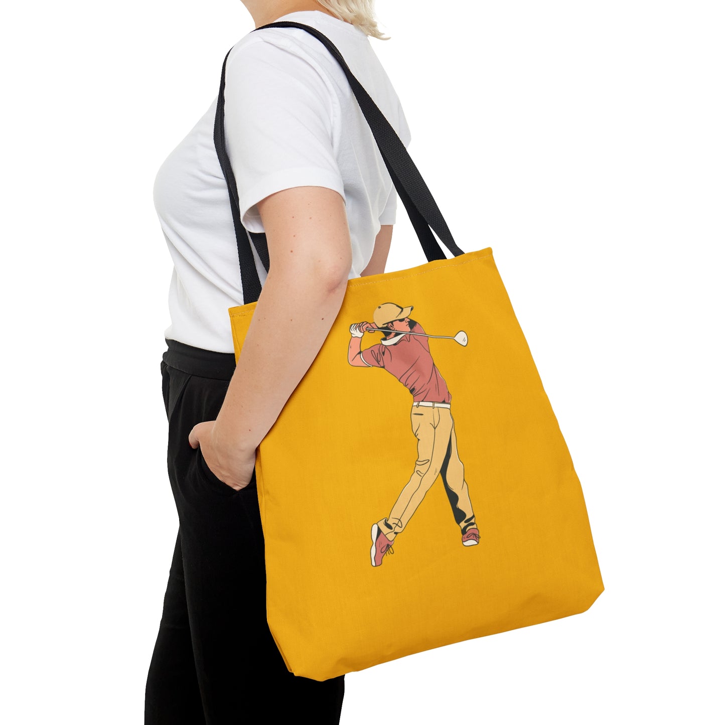 Tote Bag: Golf Yellow