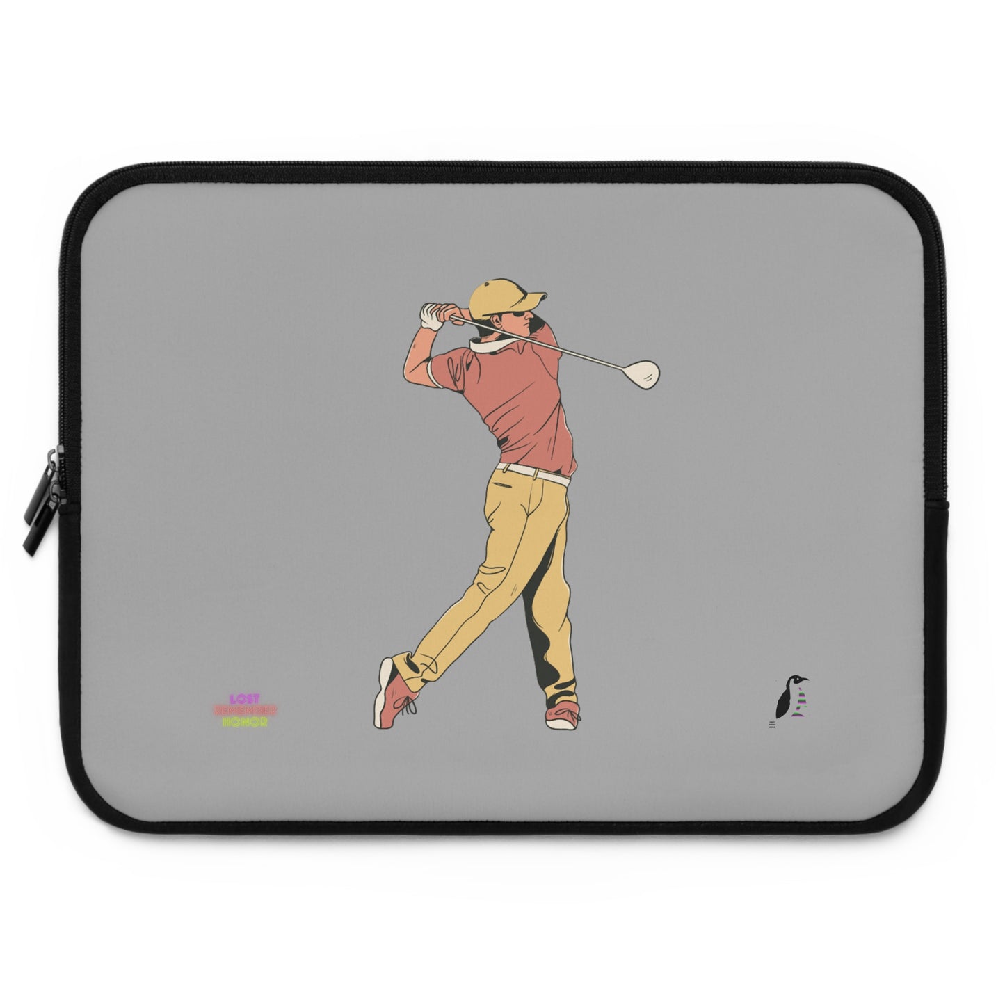 Laptop Sleeve: Golf Lite Grey