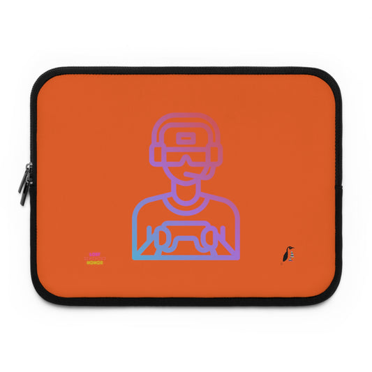 Laptop Sleeve: Gaming Orange