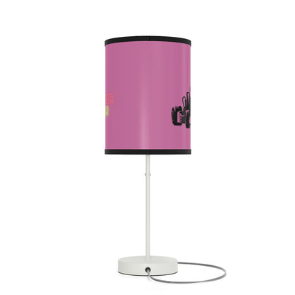 Lamp on a Stand, US|CA plug: Racing Lite Pink