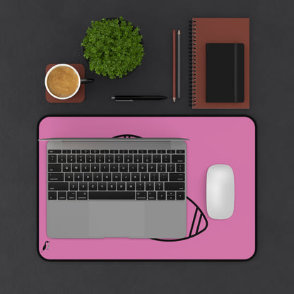 Desk Mat: Football Lite Pink