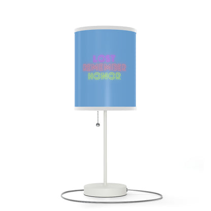 Lamp on a Stand, US|CA plug: Dragons Lite Blue