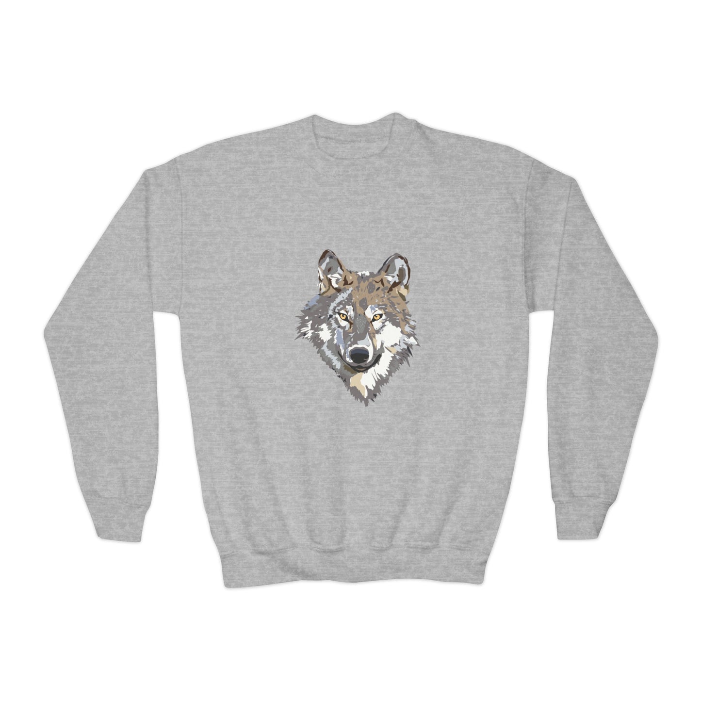 Youth Crewneck Sweatshirt: Wolves