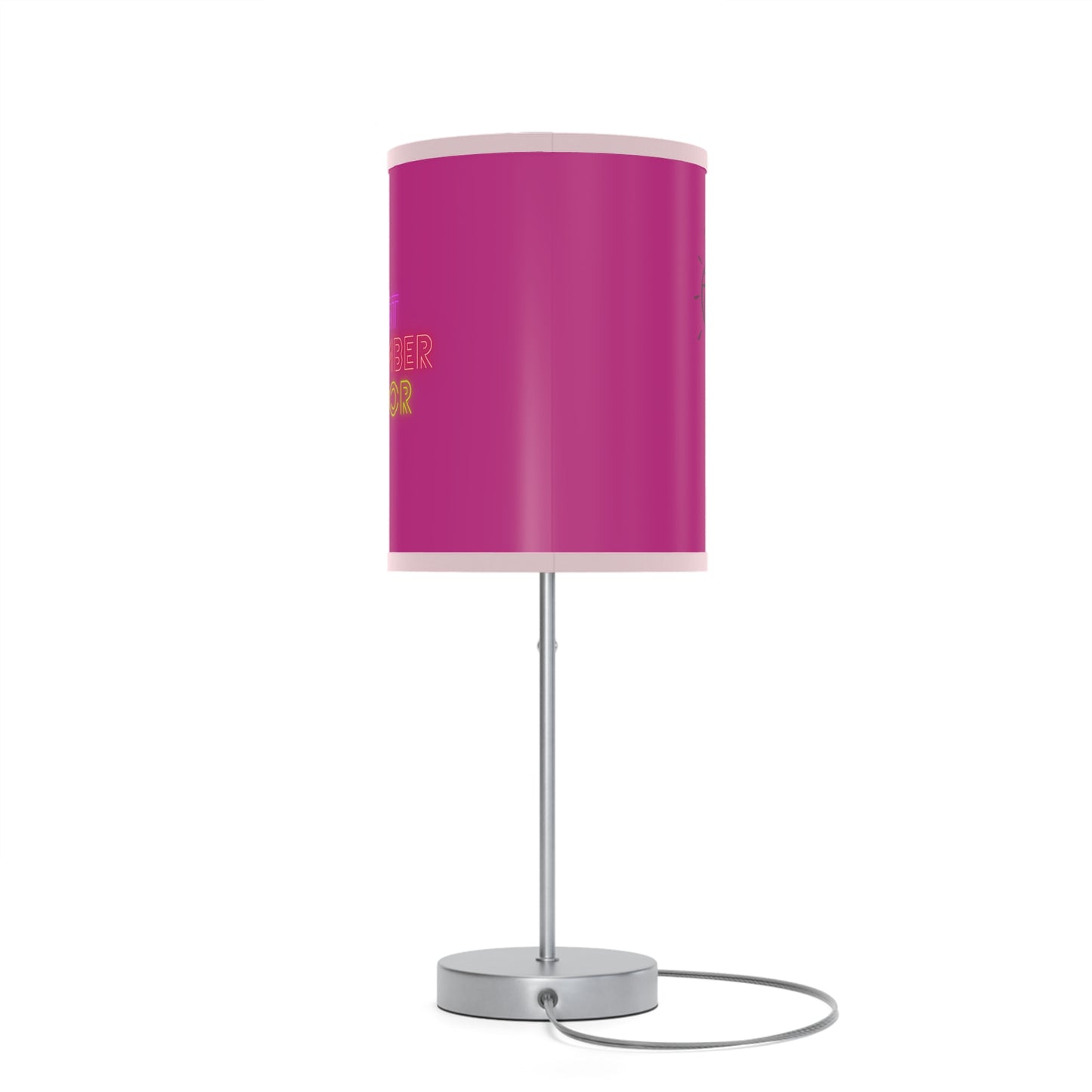 Lamp on a Stand, US|CA plug: Volleyball Pink