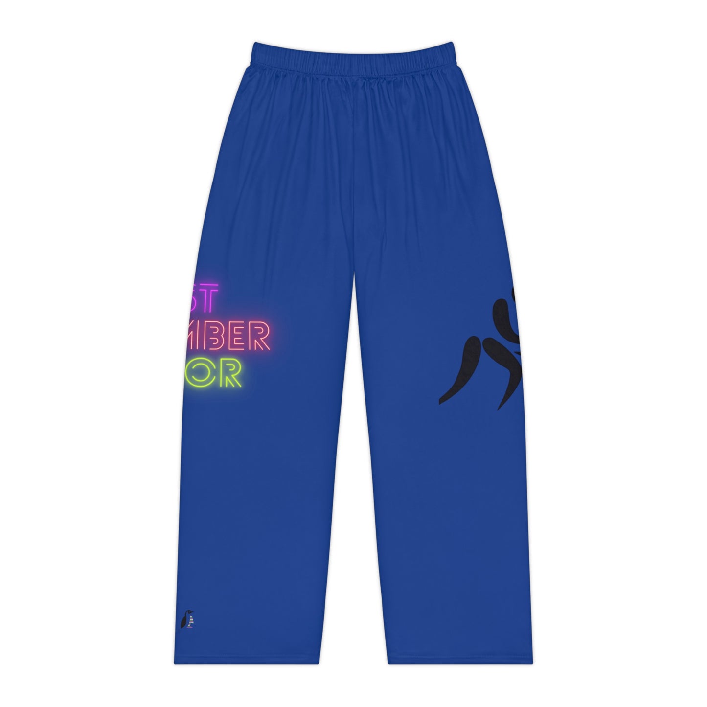 Pambabaeng Pajama Pants: Wrestling Dark Blue 